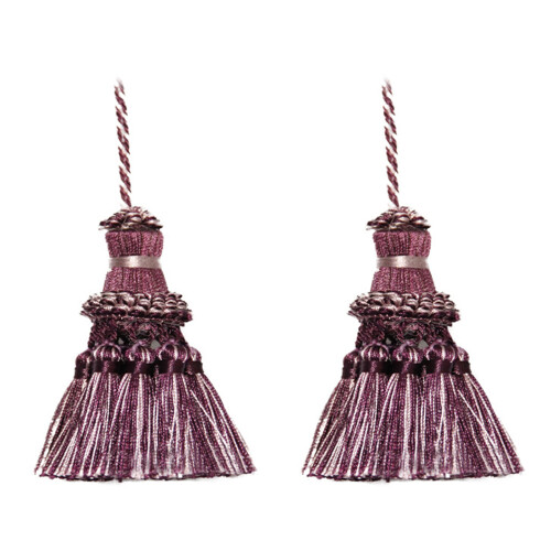 Hanging Pendant Unique Ethnic Pattern Curtain-Purple