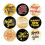 Christmas Wrapping Labels Self-Adhesive Labels for-2.5cm 6