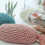 Super Soft Candy Shape Chunkys Knitted Throw-Apple Green 5