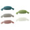 Super Soft Candy Shape Chunkys Knitted Throw-Apple Green 2