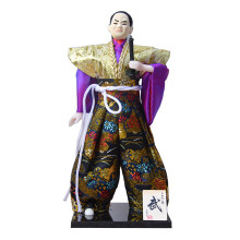 Poupées samouraïs japonaises, figurine masculine de 12-W84