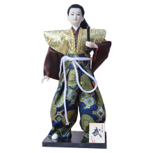 Authentics 12inch Japanese Samurais Male Dolls in Kimonos-W01