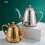 Multipurpose Serving Pots Teapots Professional-Silver 1.5L 6