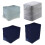 Plushes Flockeds-Marineblauer dritter Stock 2