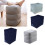 Plushes Flockeds-Marineblauer dritter Stock 4