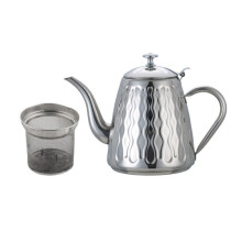 Large Teas Kettles Cold Kettle Juice Container-Silver 1.8L