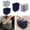 Plushes Flockeds-Marineblauer dritter Stock 6