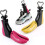 Support de forme de chaussure pour tous les-Jaune noir grand s 5