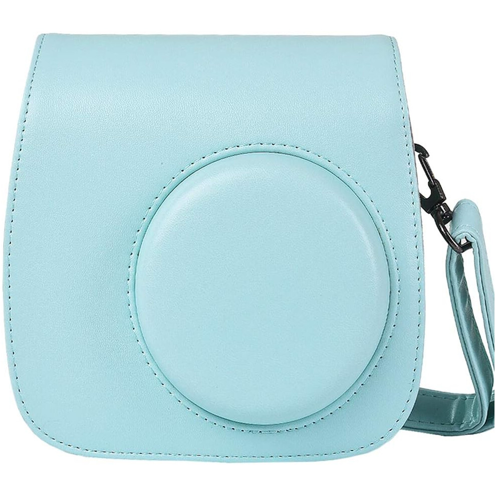 Versatile Protective Case For Your Compatible Instax Mini, Removable Strap Adds Convenience, Adorable Design With Premium Synthetic Leather (Built-In 9148971610475