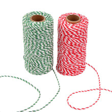 Multi-Purpose String, Cotton Bakers Twine, Strong And Durable, Red And White Twine, Food Grade Cotton, Easy To Use, Rolls Up Neatly For Easy Use Witho