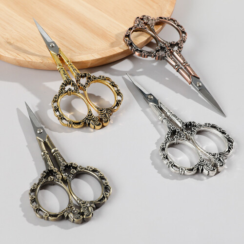 Precision Crafted, Sharp Points Detail Work Embroidery Scissors, Tight Spaces Cutting, Beautiful Practical Design For Your Sewing Projects 1