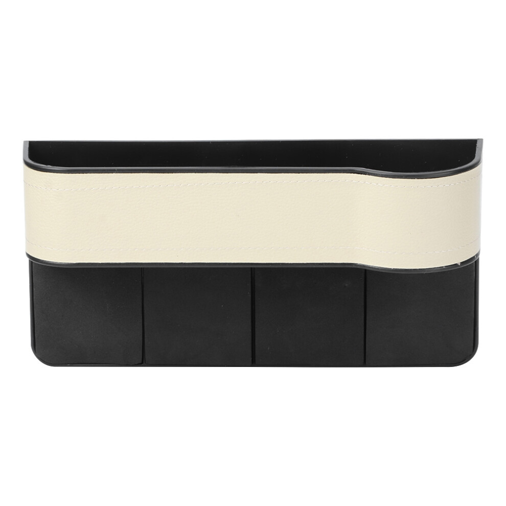 Keys Wallets Organizer For Car Interior, Material Build With Charging Cable Hole, Car Seat Gap Filler For Mobile Phones Storage And Beverages Cup 9190834839288