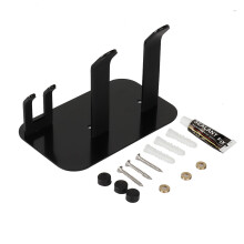 Practical Space Saving Rack, Wall Mounted Organizer for Universal Tool Holder, Stylish Stainless Steel Hair Dryer Holder with Enhanced Safety Features