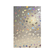 Privacy Preserving Glass Paste, Sunscreen Window Film with Rainbow Visuals, Easy-to-Install Blackout Cover