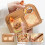 Capybara Stationery Set with Keyring, Stickers, Sticky Notes, Gift Set 4
