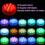 Φωτισμός περιβάλλοντος Υποβρύχια φώτα LED, IP68 Αδιάβροχη προστασία για μπολ ή 4