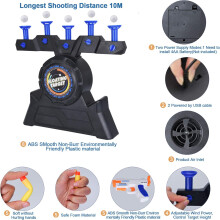 Complete Shooting Targets Game Kit, Includes Moving Shooting Targets & Electronic Score Target, Ideal for Nerf Wars & Solo Practice, Perfect