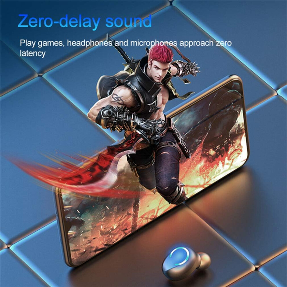 Wireless Earbuds With Bluetooth 5.3 For Uninterrupted Music Streaming, Power Bank Function Offers Extended Playtime, Ideal For Active Lifestyle 9128293349390
