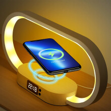 Dimmable LED Bedside Lamp with Wake-up Light, Eye-Protection Lighting for Home, Office, Bedroom