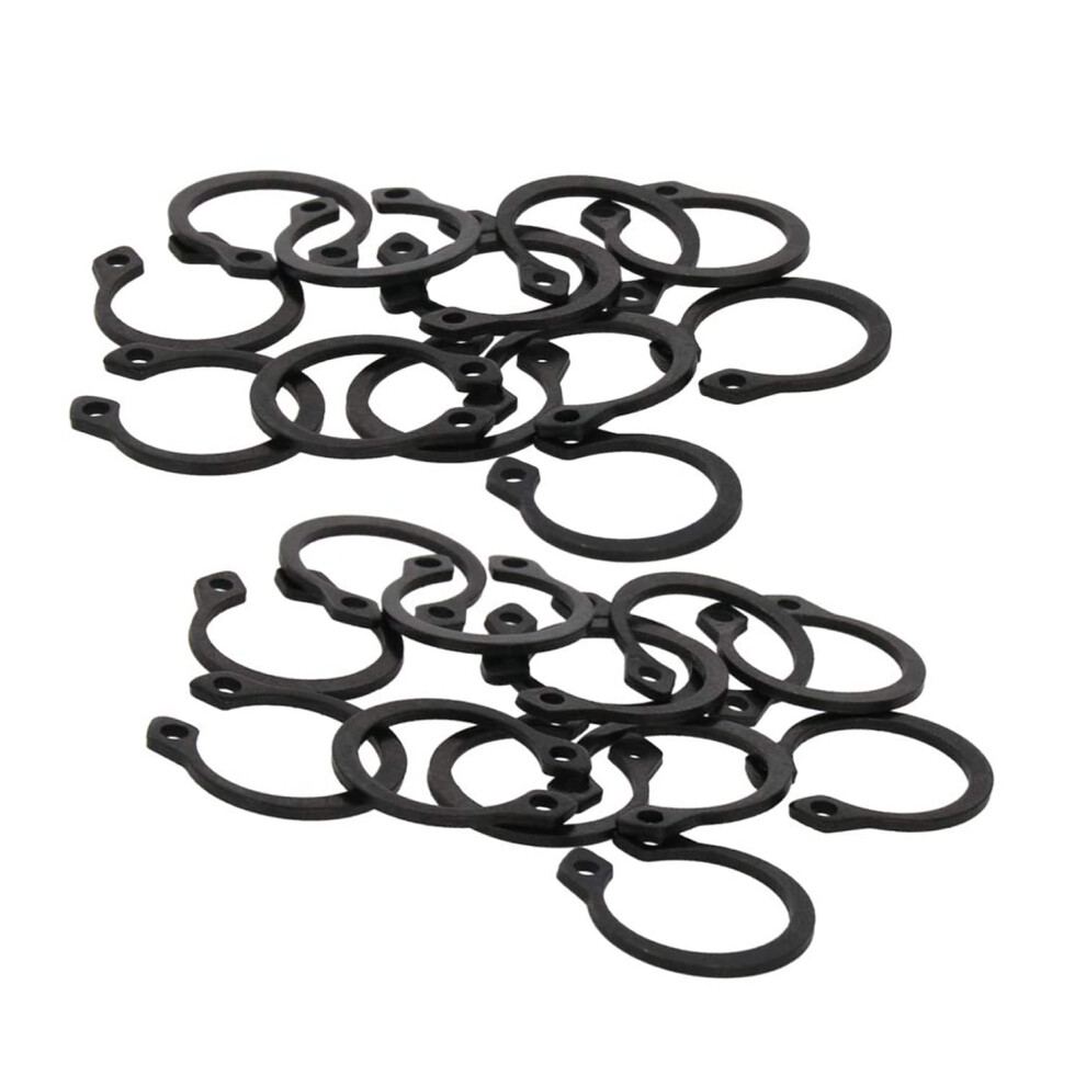 External Retaining Rings 5Â9Mm, External Retaining Rings Cclips, External Retaining Rings With Snap Lock Made Of 65Mn Manganese Steel, 200Pcs/5Mm 9347817030471