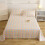 Bed Sheet Bed Linen Soft Comfortable Washed-shrimp powder 3 5
