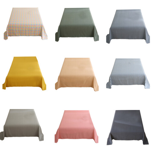 Bed Sheet Bed Linen Soft Comfortable Washed-shrimp powder 3 2