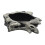 Artificial Driftwood Succulents Planter Rustics-Light Grey 1