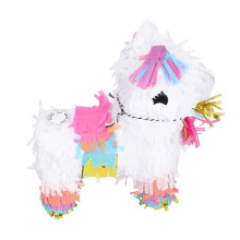 Horse piñata for kids' birthday party, candy filler box for showers and parties, creative decorative accessory with unique design, safe.