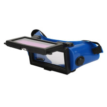 Automatic Darkening Welder Glasses Solar DIN16 Car Blackout Eye Mask Welding Glasses Eye Protection Glasses (Blue) Replacement Accessory