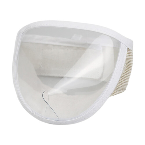 Cat Muzzle for Grooming with Breathable Comfort Lining, Adjustable Fit for Biting Prevention, S