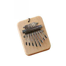 Thumb piano, 8 keys, Kalimba, Exquisite finger piano, Marimba, Musical pendant, Gift, Keyboard, Musical instrument finger pianos (Wood 5)