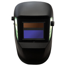 VisCon Automatic Welding Helmet with Headband, Solar Helmet, SelfDarkening, DIN 913, Black (Pack of 1) 1 Piece
