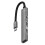 PD Charging Hub Android Portable TypeC USBC Expansion Dock For Mobile Phone Tablet Computer Grey 1