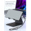 PD Charging Hub Android Portable TypeC USBC Expansion Dock For Mobile Phone Tablet Computer Grey 2