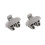 Set with two clips for sun visors for A6 S6 for TT, part number 4B0857562, Solution 1
