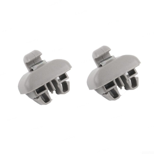 Set with two clips for sun visors for A6 S6 for TT, part number 4B0857562, Solution