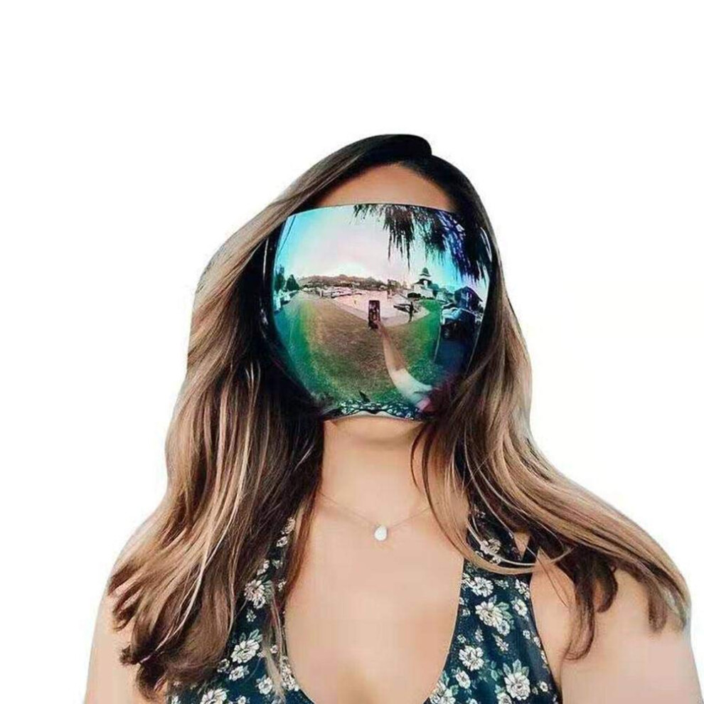 Visor Glasses, Face Protection, Uv400, Reusable, Antifog, Multicolor Model Universal, Polycarbonate Frame, One Size 9365049887960