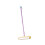 Retractable Sticky Lints Roller Cleaner Long Handle-Purple 1
