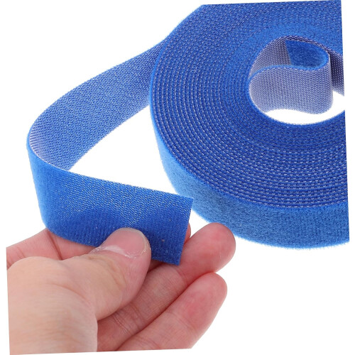 1 Roll Hook and Loop Cable Ties for Cable Management Reusable Cord Organizer Solution for Home Office Polyester Material SelfAdhesive Adjustable 2