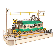 Wooden Puzzle for Adults: Classic City Car, DIY Model Building Kits, Educational Toys, Home Decoration for Living Room, Dormitory