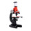 1 Microscope Scientific Microscope Biological Experimental Microscope Biological Observation Instrument Early Education Red 1