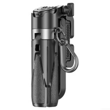 Simply adjust your recordings. This compact mini tripod offers a unique combination of functionality and comfort (black).