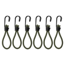 Camping Tent Fixator 6Pack Elastic Cord Hooks Ropes Tent Accessories Universal Fit For Most Tents Sturdy Construction