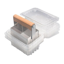 Honey Comb Cutter For Beekeepers Stainless Steel With 10 Containers Accurate Cut Easy To Use
