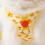 Hamster harness and leash set, nylon, duck pattern, adjustable, pet outdoor accessory 2