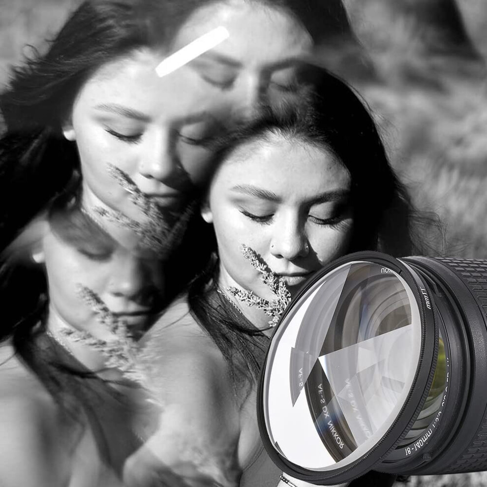 Camera Lens Filter Colored Glass Prism 77Mm Kaleidoscope Prism Variable Themes 9412369094483