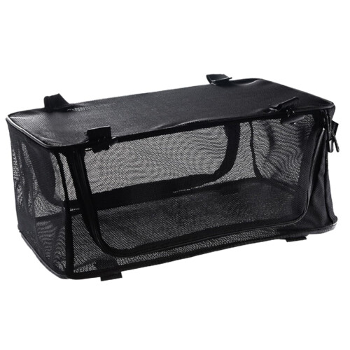Camping Utensil Organizer Bag Mesh Storage for Cooking Tools Foldable Tableware Carrier and Convenient