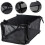 Camping Utensil Organizer Bag Mesh Storage for Cooking Tools Foldable Tableware Carrier and Convenient 3