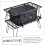 Camping Utensil Organizer Bag Mesh Storage for Cooking Tools Foldable Tableware Carrier and Convenient 2