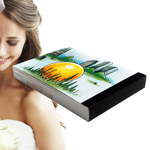 Flip Book with Hidden Ring, Creative Marriage Proposal, 126 Pages, Gift